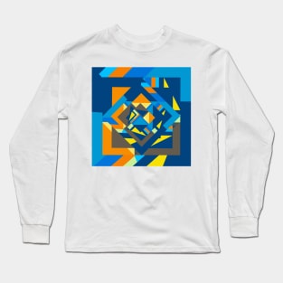 Cubist Ripples Long Sleeve T-Shirt